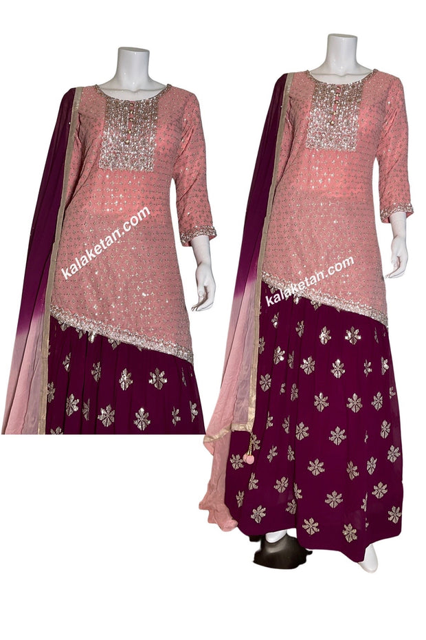 Georgette, Lehenga, Lightweight, Flowy, Elegant, Traditional, Ethnic, Versatile, Draping, Chic, Sophisticated, Regal, Contemporary, Luxurious, Flattering, Embellished, Graceful, Modern, Stylish, Fashionable,